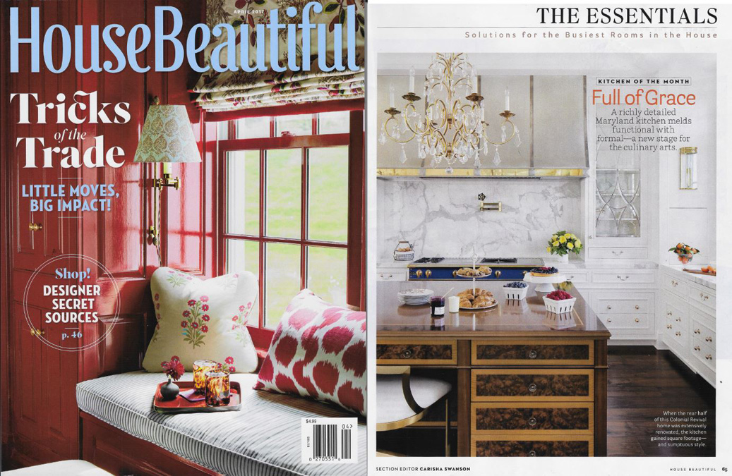House Beautiful Kitchen of the Month cover